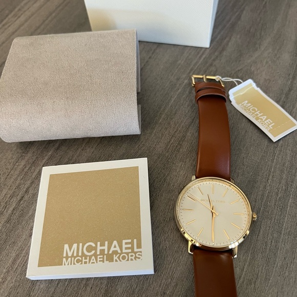 Michael Kors Pyper Crystal White Sunray Dial Ladies Watch MK2740 - Picture 2 of 14
